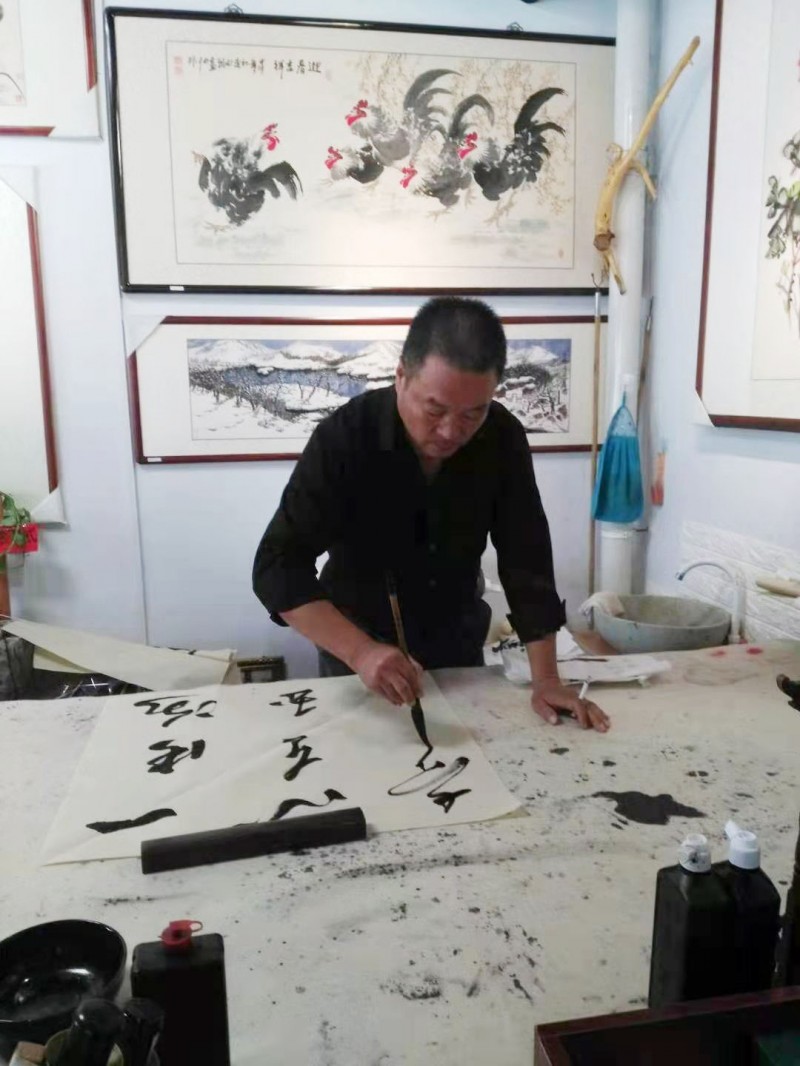 中國楹聯學會中宣盛世文化藝術交流中心書畫風采展示——邵建立