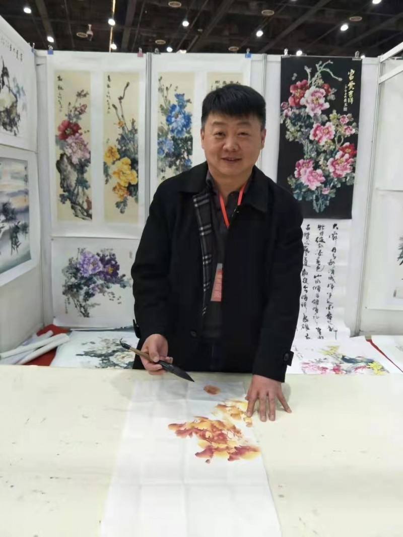 中國楹聯學會中宣盛世文化藝術交流中心書畫風采展示——葛照才