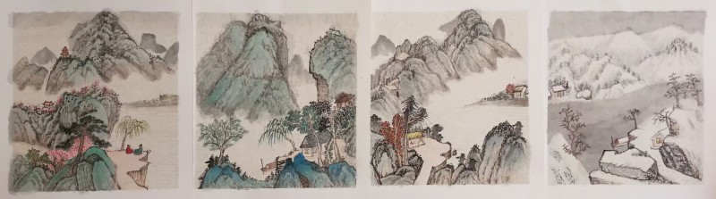“金蛇獻瑞 迎新納福”著名藝術家程建元向全國人民拜年暨2025新春賀歲藝術展