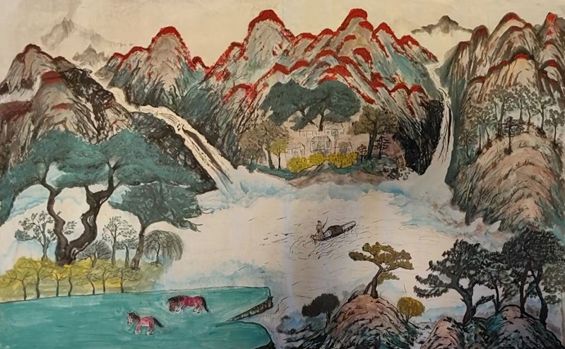 李瑞珍——中宣盛世國際書畫院院聘畫家、著名書畫家